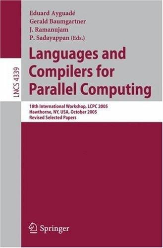 Languages and compilers for parallel computing