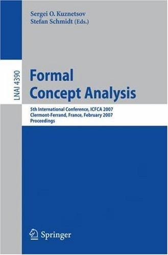 Formal concept analysis