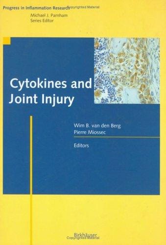 Cytokines and joint injury