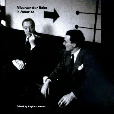 Mies van der Rohe in America. Whitney Museum of American Art New York 21. June to 23. September 2001