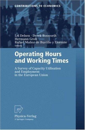Operating hours and working times
