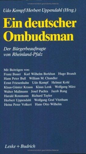 Ein Deutscher Ombudsman