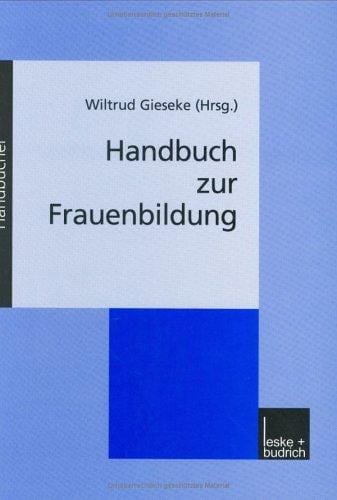Handbuch zur Frauenbildung (German Edition)