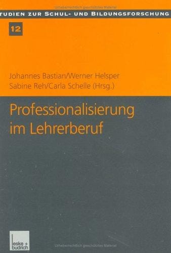 Professionalisierung im Lehrerberuf