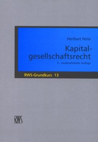 Kapitalgesellschaftsrecht