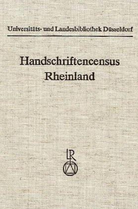 Handschriftencensus Rheinland