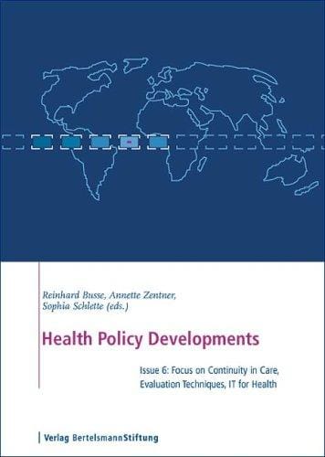 Focus on continuity in care, evaluation techniques, IT for health