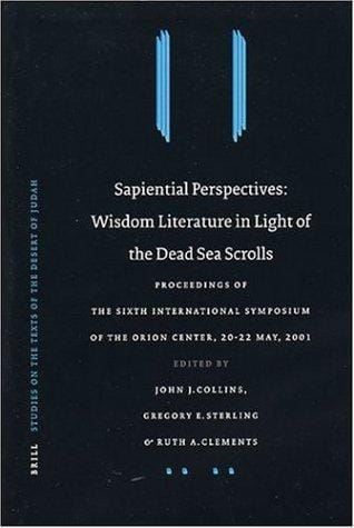 Sapiential perspectives