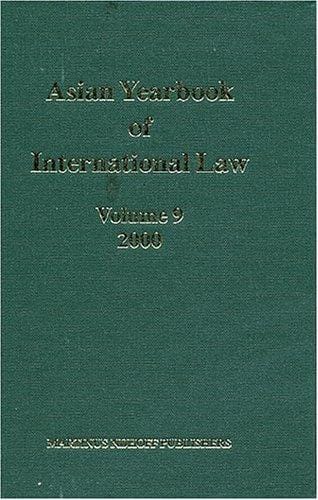 Asian Yearbook of International Law 2000 (Asian Yearbook of International Law)