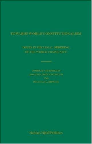 Towards world constitutionalism