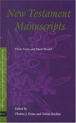 New Testament Manuscripts