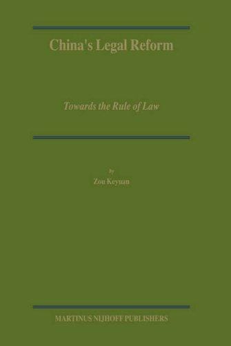 China's legal reform