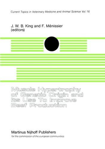 Muscle hypertrophy of genetic origin and its use to improve beef production