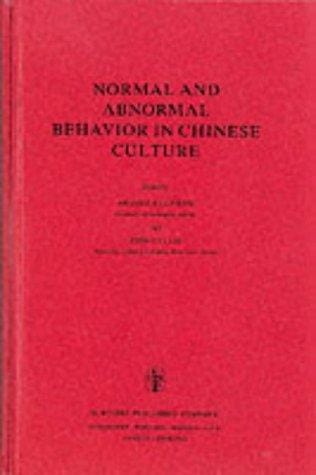 Normal and abnormal behavior in Chinese culture