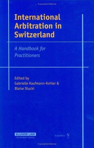 International arbitration in Switzerland