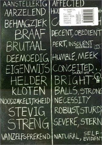 In alphabetical order