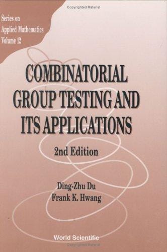 Combinatorial group testing and its applications