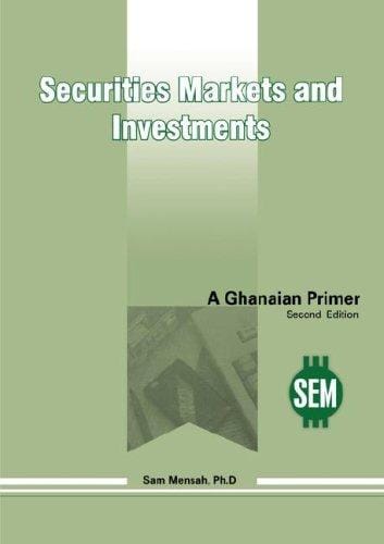 Securities markets and investments