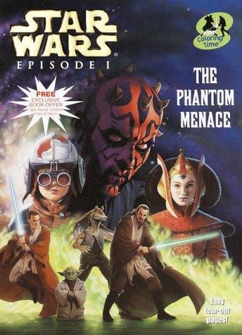 The Phantom Menace Coloring Book