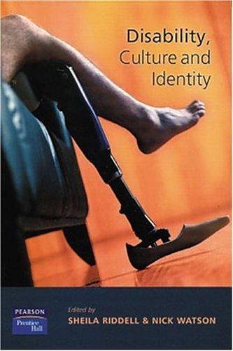 DISABILITY, CULTURE AND IDENTITY; ED. BY SHEILA RIDDELL