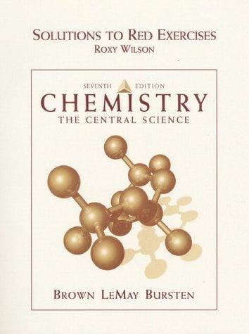 Solutions to Red Exercises for Chemistry, The Central Science