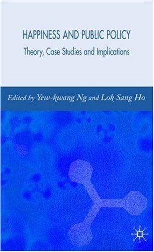 Happiness and public policy