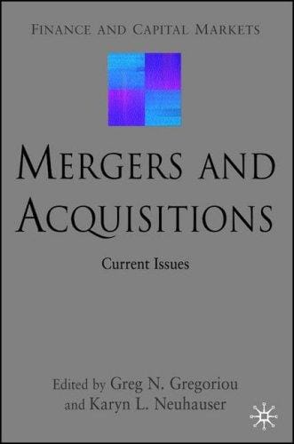 Mergers and acquisitions