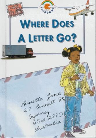 Where Does a Letter Go? (Blue Rainbow)