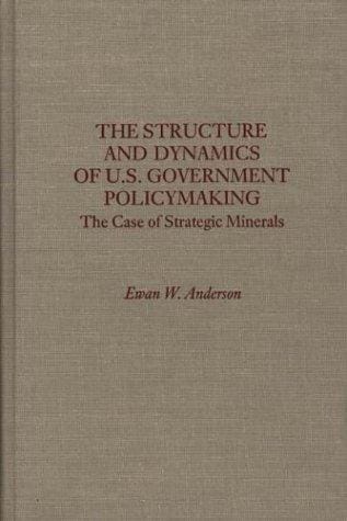 The structure and dynamics of U.S. Government policymaking