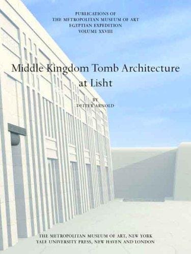 Middle kingdom tomb architecture at Lisht