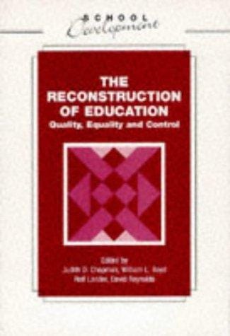 The Reconstruction of Education