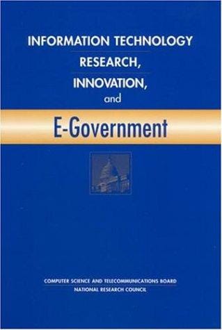 Information technology research, innovation, and E-Government