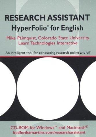 Research Assistant Hyperfolio for English