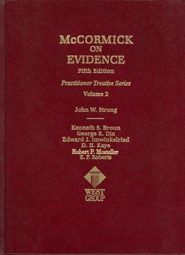McCormick on evidence