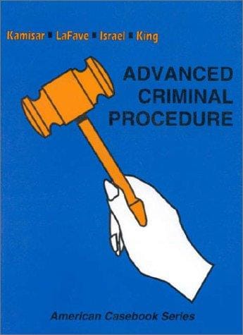Advanced criminal procedure