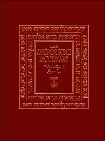 The Anchor Bible dictionary
