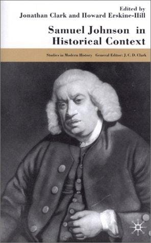Samuel Johnson in historical context