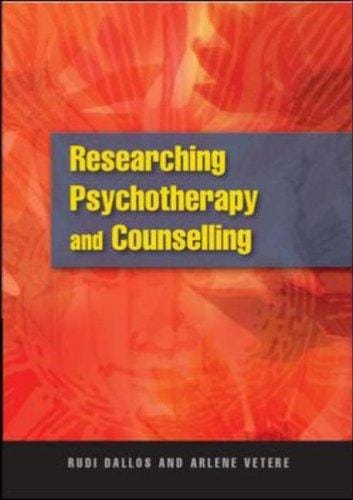 Researching Psychotherapy and Counselling