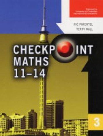 Checkpoint Maths Book 3 (Modular Maths for Edexcel)