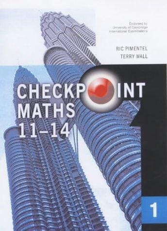 year 7 maths textbook Checkpoint Maths Book 1 (Modular Maths for Edexcel)page11