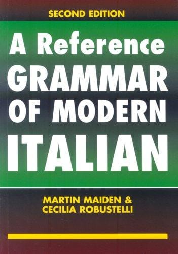 A reference grammar of modern Italian