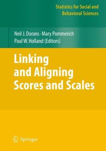 Linking and aligning scores and scales