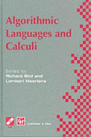 Algorithmic languages and calculi
