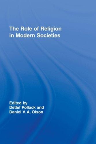 The role of religion in modern societies