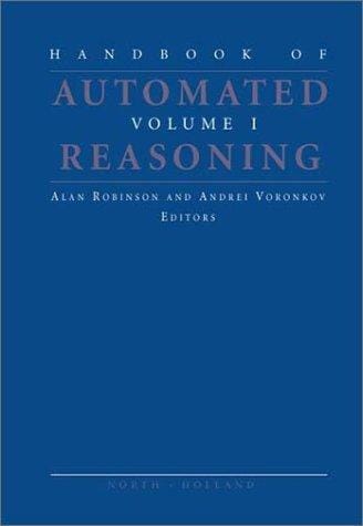 Handbook of automated reasoning