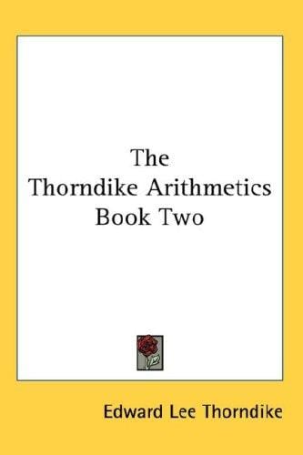 The Thorndike Arithmetics Book Two