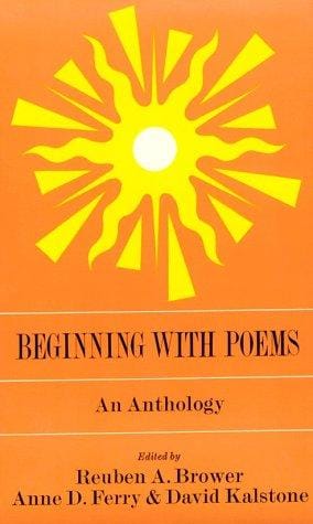 Beginning With Poems