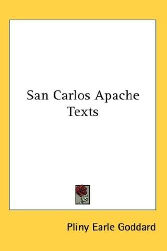 San Carlos Apache texts