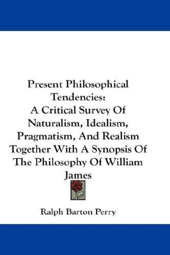 Present philosophical tendencies