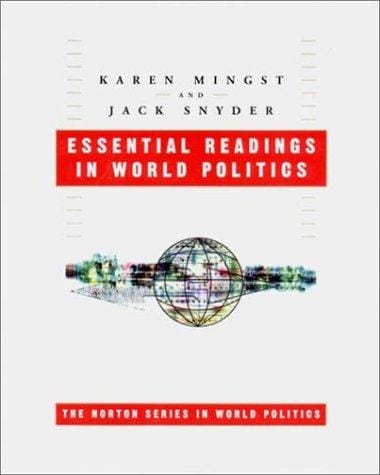 Essential readings in world politics